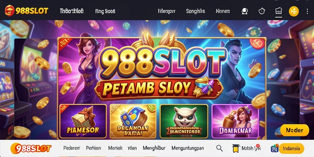 Tampilan gameplay menarik dan penuh aksi di 988SLOT.