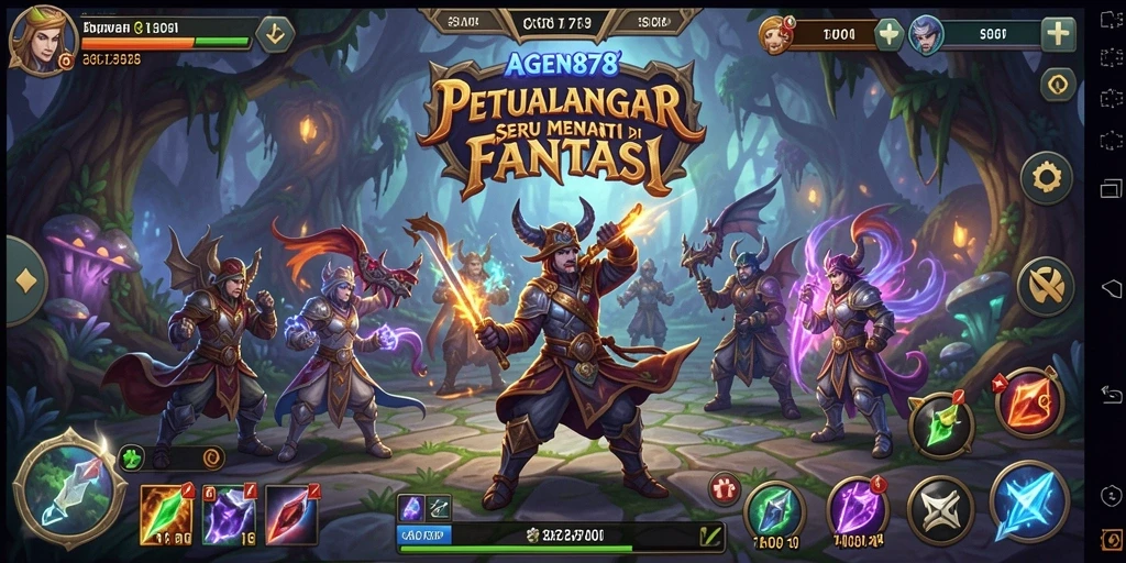 Tampilan seru gameplay AGEN878 yang menantang.