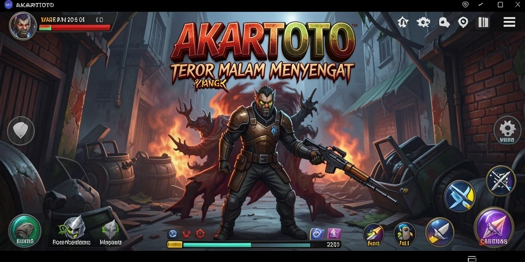 Gameplay seram dan menegangkan di AKARTOTO.