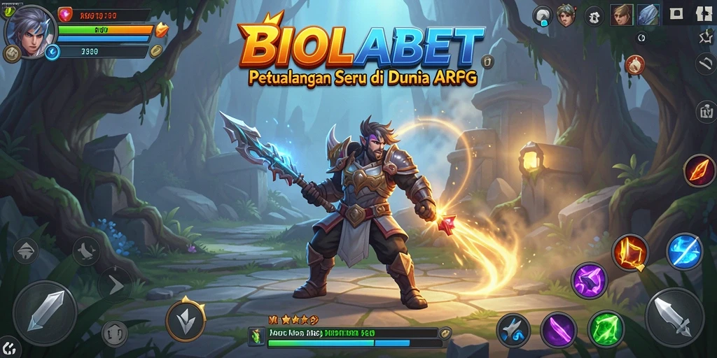 Tangkapan layar <strong>BIOLABET</strong> menampilkan aksi pertarungan seru dalam gameplay ARPG.