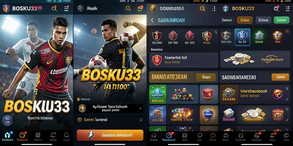 Tampilan gameplay Sportsbook yang menarik dan interaktif.