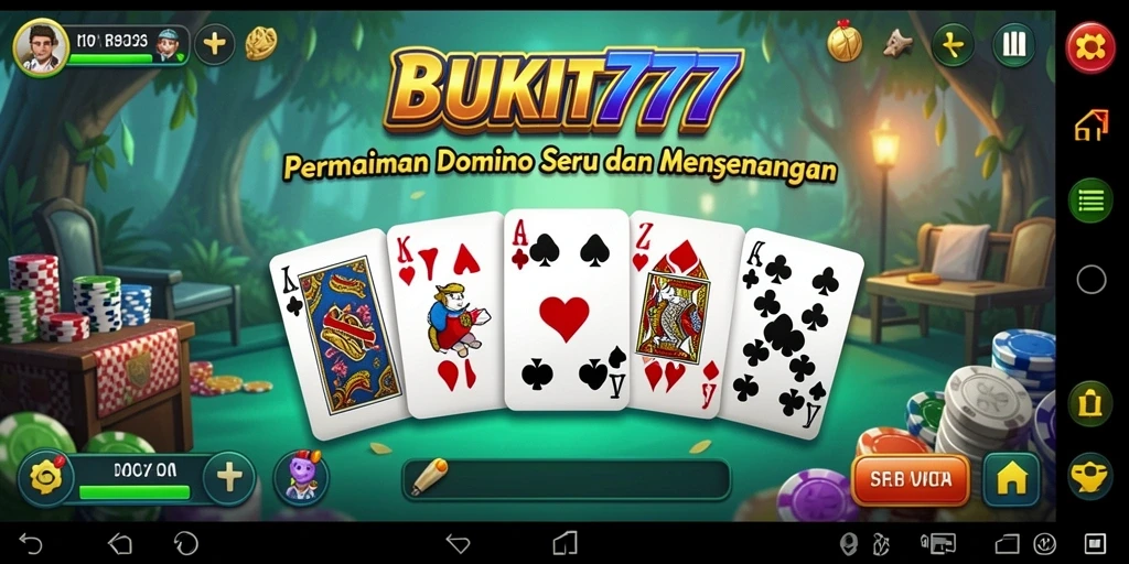 Tampilan gameplay seru di BUKIT777 dengan berbagai pilihan mode permainan.