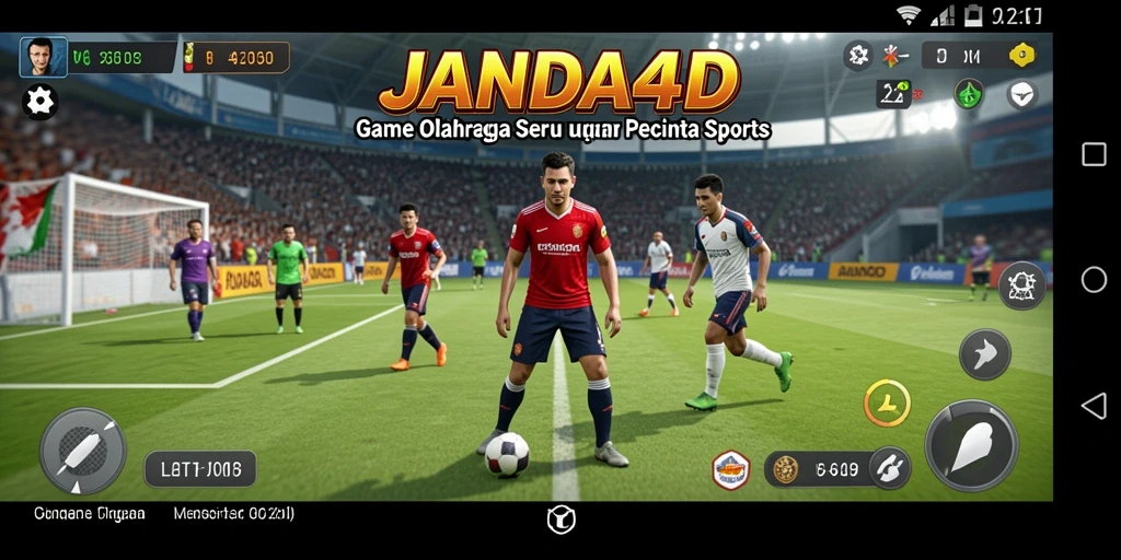 Tampilan gameplay seru dari JANDA4D yang memukau.