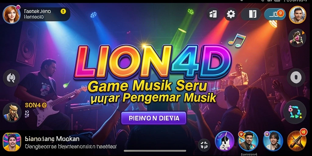 Tampilan gameplay LION4D yang menarik dan interaktif.