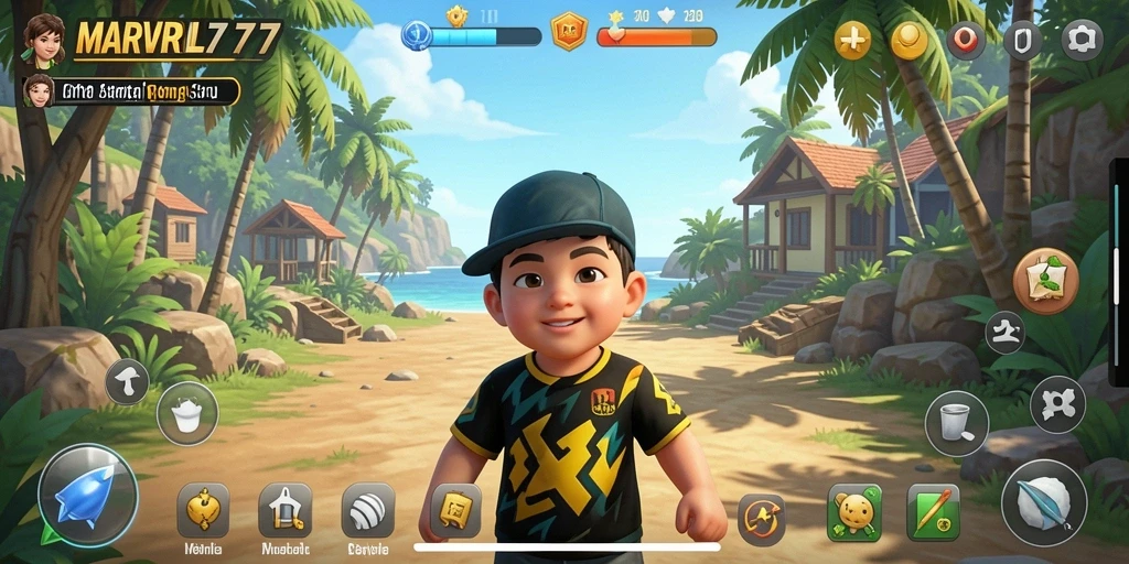 Gameplay seru dan menantang di MARVRL77.