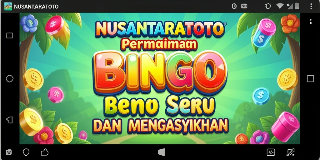 Tampilan gameplay Bingo di NUSANTARATOTO yang seru dan interaktif.