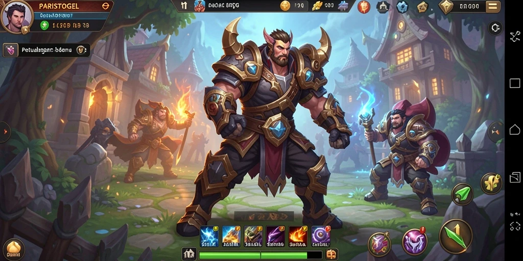 Tampilan gameplay seru dalam dunia ARPG penuh tantangan.