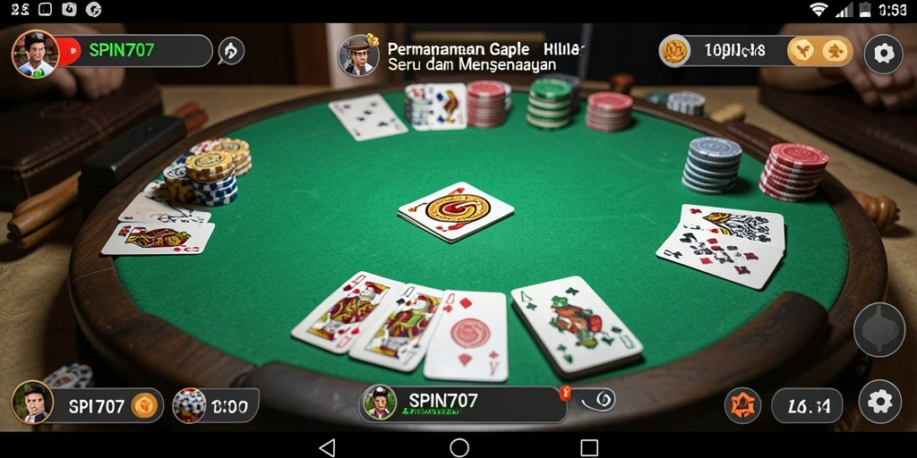 Tampilan gameplay SPIN707 yang seru dan interaktif.