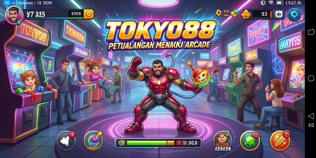 Screenshot menggambarkan gameplay seru di TOKYO88.