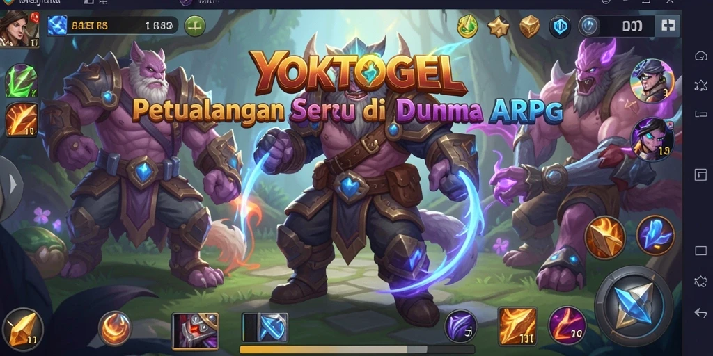Tampilan gameplay YOKTOGEL yang menakjubkan dan mendebarkan.